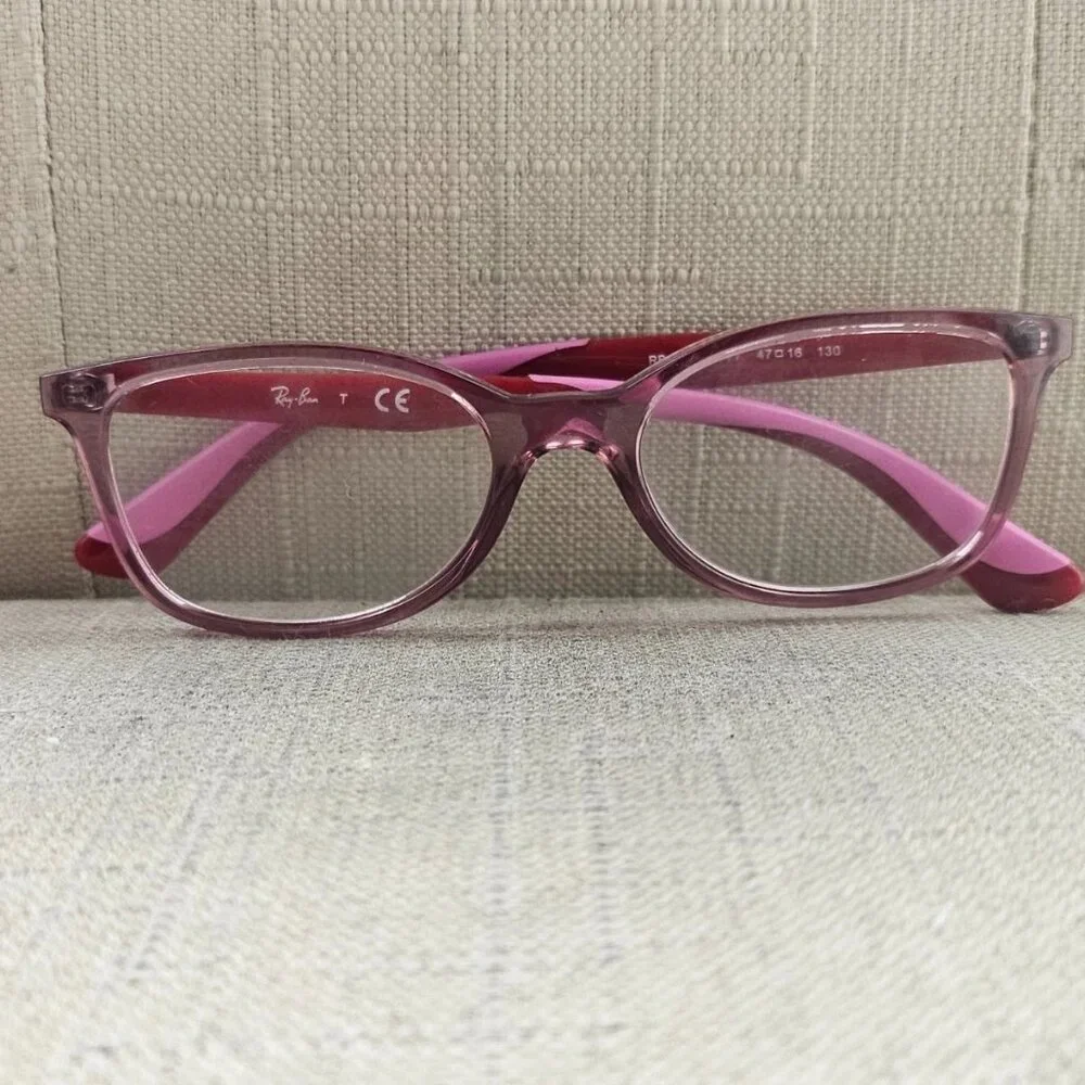 Ray-Ban Youth Eyeglasses Frame Red/Pink Tone Eyewear RB1586 3777 Glasses